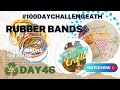 How To Bind Notebooks With Rubber Bands Easy Massmake 100daychallengeath