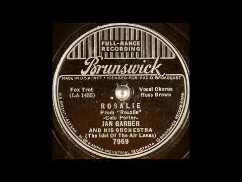 Jan Garber & his orchestra - Rosalie (1937)