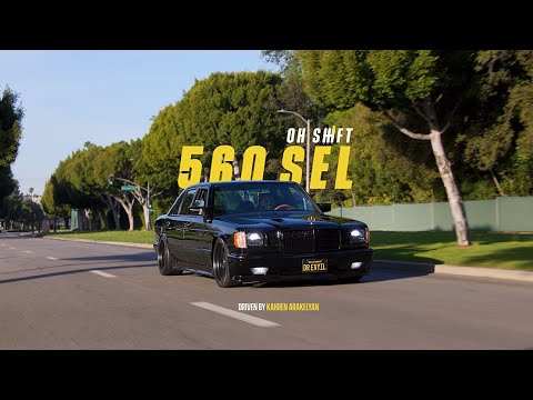 1987 Mercedes Benz 560 SEL : the luxury sedan that ruled the Autobahn