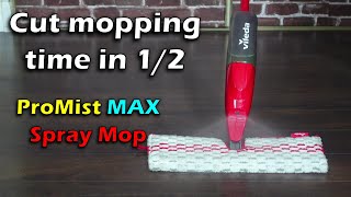Vileda O-Cedar Promist MAX Microfiber Spray Mop review, size & demo