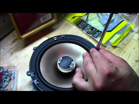 Ridgeline Speaker Installation & Door Panel Removal POLK SLIM DB651s