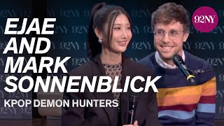 KPop Demon Hunters: EJAE and Mark Sonnenblick with Jessica Shaw