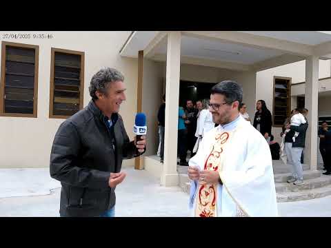 Entrevista com o padre Tiago da paróquia sagrada família Mogi das cruzes