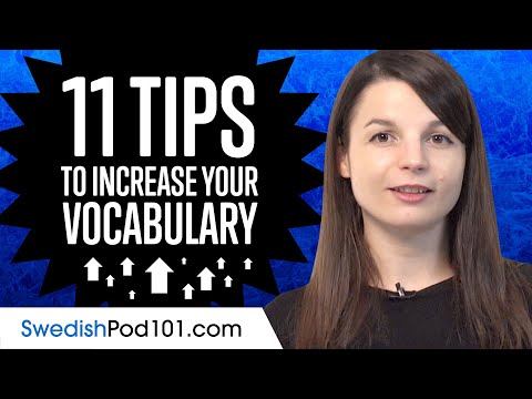 11 Tips to Increase Your Swedish Vocabulary