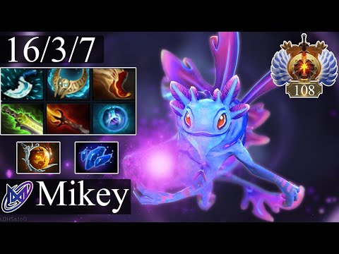 NGX.Mikey - Puck | Midlane Gameplay Dota 2 Patch 7.34b