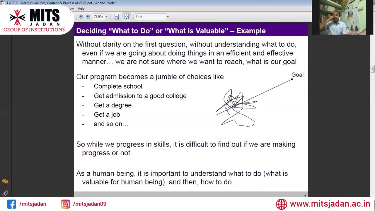 ENGLISH (B.TECH) - Understanding the Need, Basic Guidelines, Content and Process for Value Education