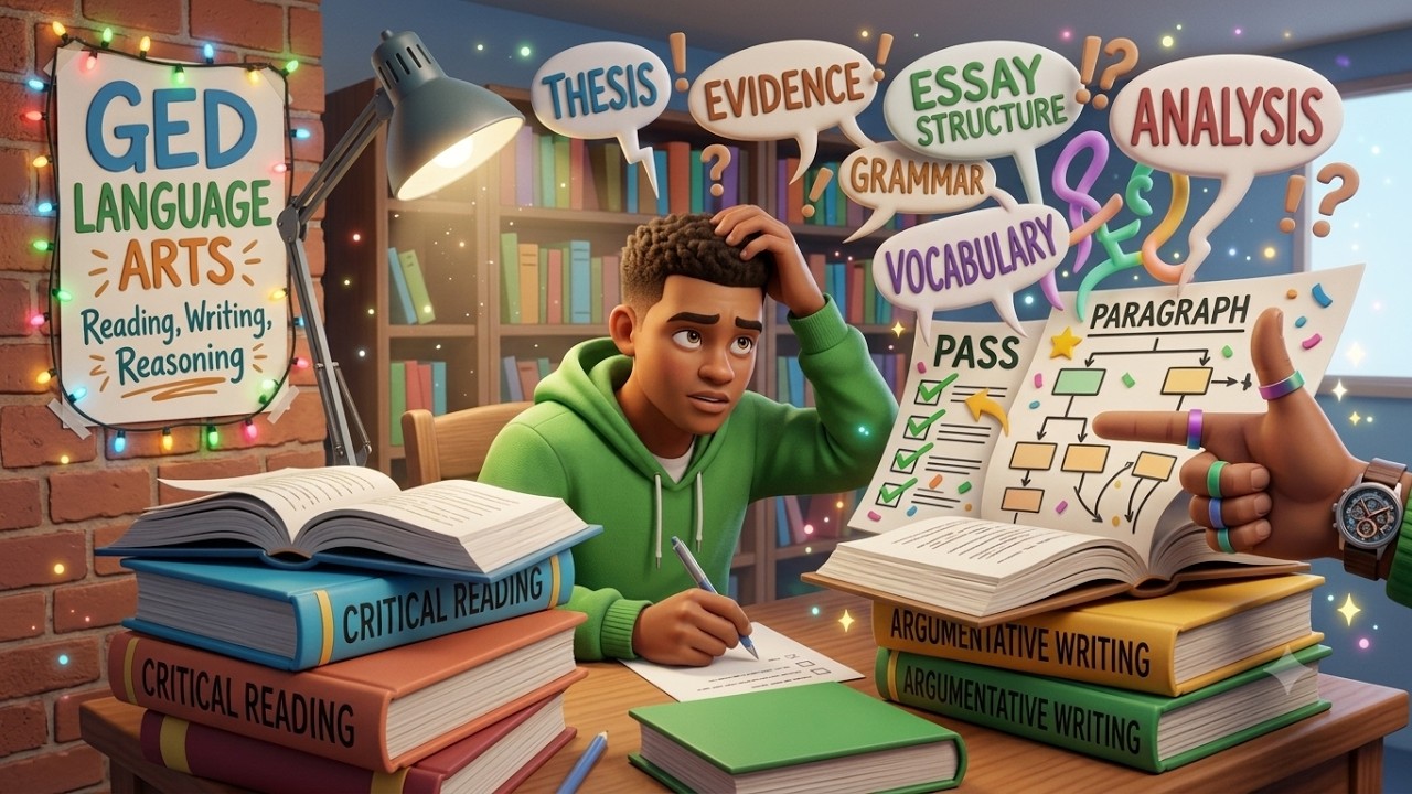 Video: GED Language Arts with Ari