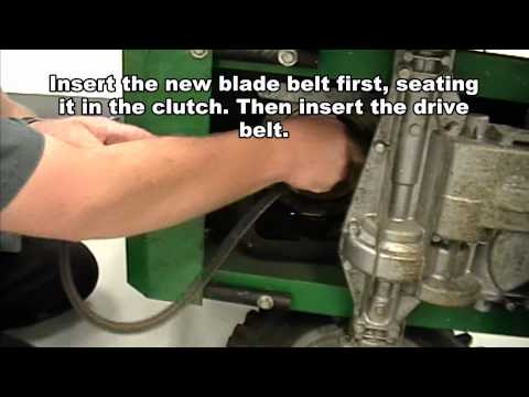 BC24 Belt Replacement Video