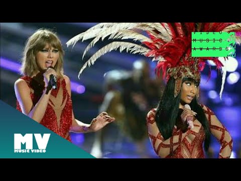 Nick Minaj And Taylor Swift - The night is still young / Bad blood | from VMA