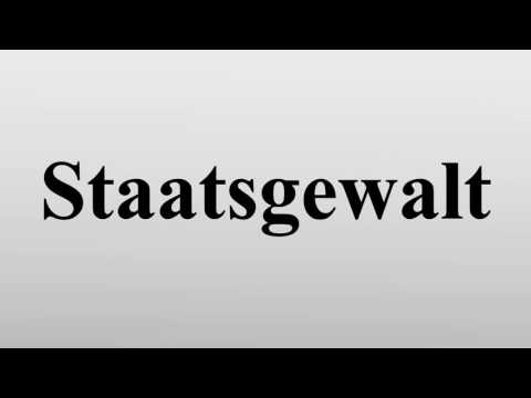 Staatsgewalt