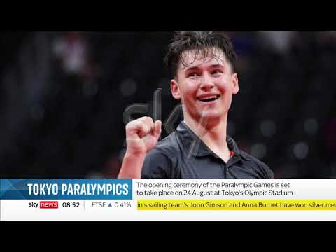 Tokyo 2020:  Table Tennis Paralympian and ex-Greenhouse participant Ross Wilson speaks with Sky News