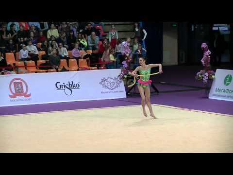 Shelia Victoria (GEO) rope Int Comp Junior Grand Prix Moscow 2015