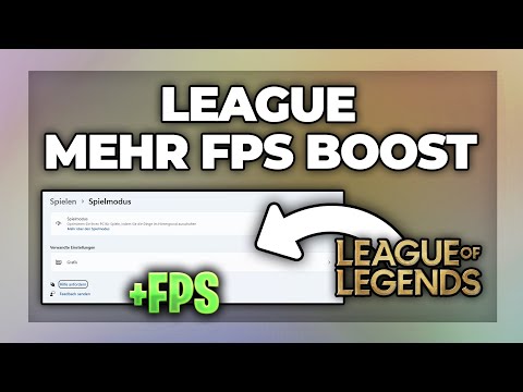League of Legends FPS Boost / erhöhen oder laggt | LOL mehr RAM zuweisen