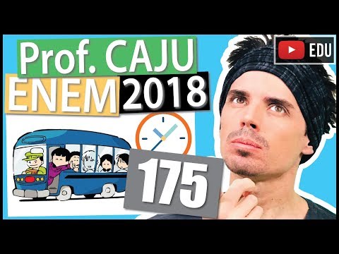 [ENEM 2018] 175 📓 PROBABILIDADE Um rapaz estuda em uma escola que fica longe de sua casa, e por isso