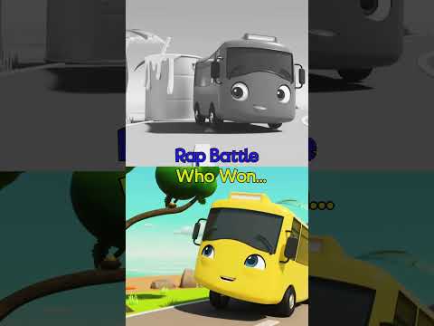 Colors Rap Battle, who's gonna win? #buster #gobuster #cartoon