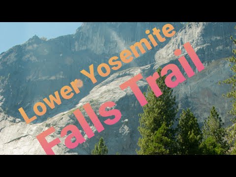 Lower Yosemite Falls Trail Yosemite Valley Yosemite National Park