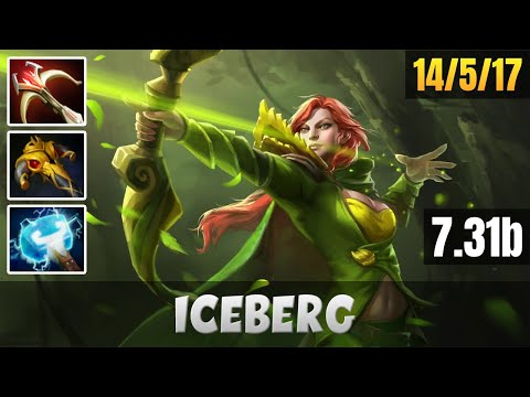 [DOTA 2] Iceberg play [Windranger] PRO | 7.31b | Dota 2 Pro Gameplay