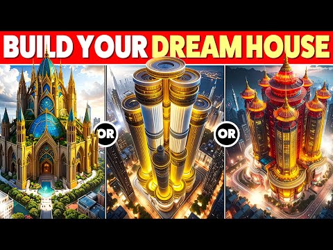 Would You Rather - Build Your Ultimate 🔥$15,000,000 HOUSE🏡💸🚁