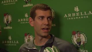 Brad Stevens on Marcus Smart's Shot Selection & His Advice for Gonzaga Coach Mark Few