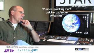 Video thumbnail for Sound Designer Richard King On His AVID System 5 MC - RSPE Audio by RSPE Audio Solutions
