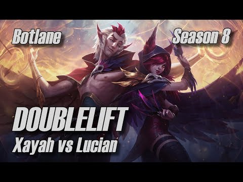 Doublelift - Xayah vs Lucian Botlane - Season 8