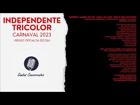 Carnaval 2023 | Independente Tricolor, na voz de Pê Santana