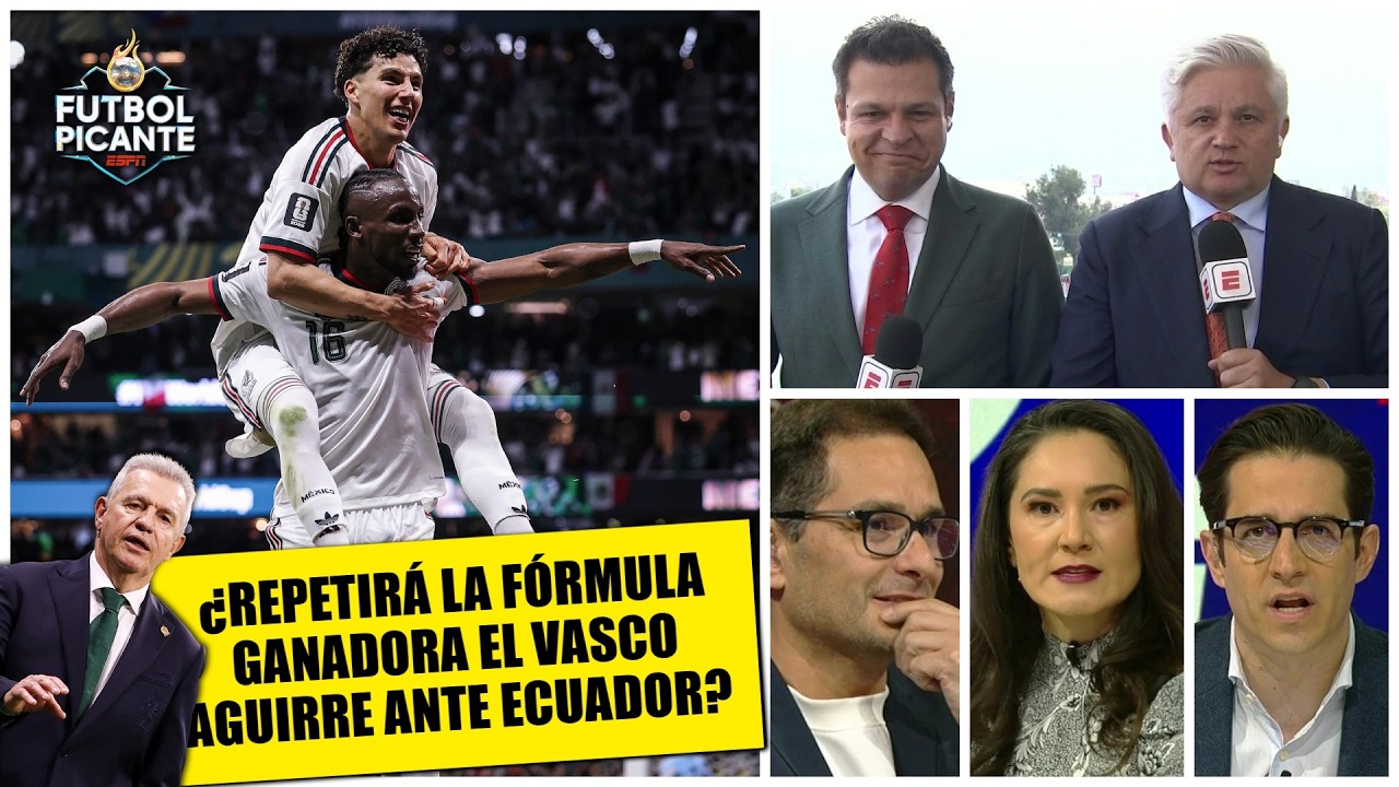 AQUÍ ESTÁ: Este es el XI de MÉXICO para buscar la victoria ante el duro ECUADOR | Futbol Picante