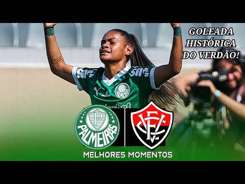 Gols e lances de Palmeiras x Vitória