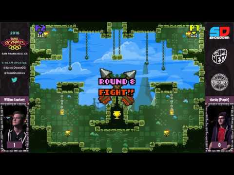 Indie Olympics 2016: Towerfall - William Courtney vs starsky - Pools