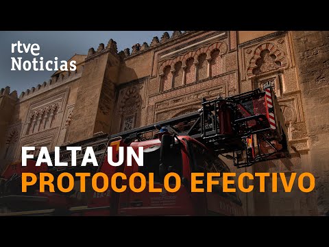 Un incendio provocado por un cortocircuito causa daños en la mezquita de Córdoba