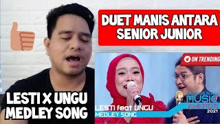 Download lagu [KUPAS] MEMUKAU! | LESTI X UNGU - MEDLEY SONG | INDONESIAN MUSIC AWARDS (Reaction) mp3