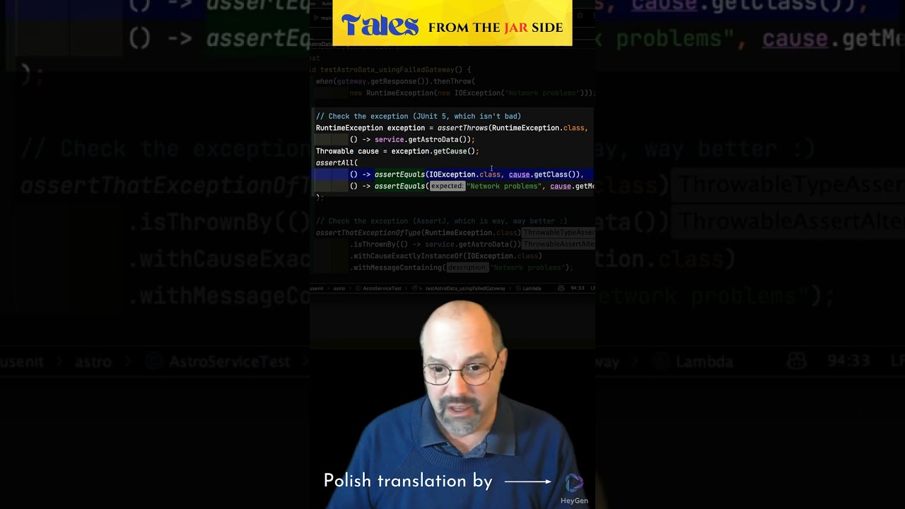 Why AssertJ exception testing is so clean #DevTips #Programming #Testing