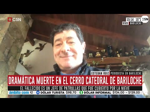 Dramática muerte en el Cerro Catedral de Bariloche