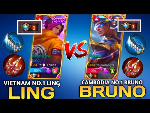 TOP1 SUPREME LING VS TOP1 SUPREME BRUNO NATIONAL ARENA ~ MLBB
