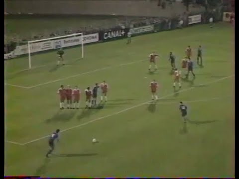 VALENCIENNES - STRASBOURG- 1-2     (TOUS LES BUTS : DIVISION 1 : SAISON 1992-1993)