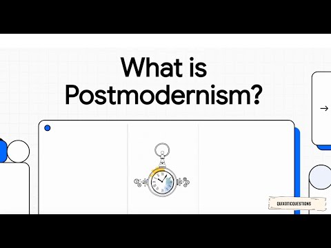 What is Postmodernism? Jean-François Lyotard explained! Quixotic Questions