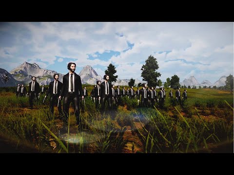 Simulation - 50 John Wick Vs 2 Million Zombies | Ultimate Epic Battle Simulator 2