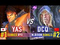 SF6 YAS 1 Ranked Ryu Vs DINGCHUNQIU 2 Ranked M Bison Street Fighter 6 High Level Gameplay