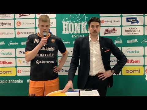 Korisliiga Pressi: Honka- Kauhajoki 17.2.2026