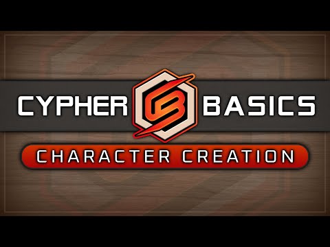 Cypher TTRPG Basics - Quick Character Creation