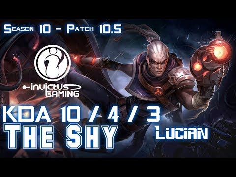 IG The Shy LUCIAN vs AATROX Top - Patch 10.5 KR Ranked
