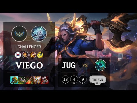 Viego Jungle vs Hecarim - KR Challenger Patch 12.5