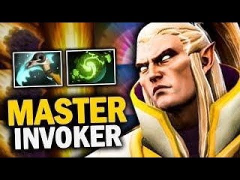 Dota 2 Invoker Tier Master 25 perfect gameplay