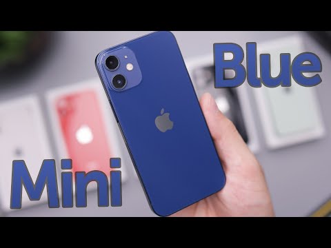 Blue iPhone 12 Mini Unboxing & First Impressions!