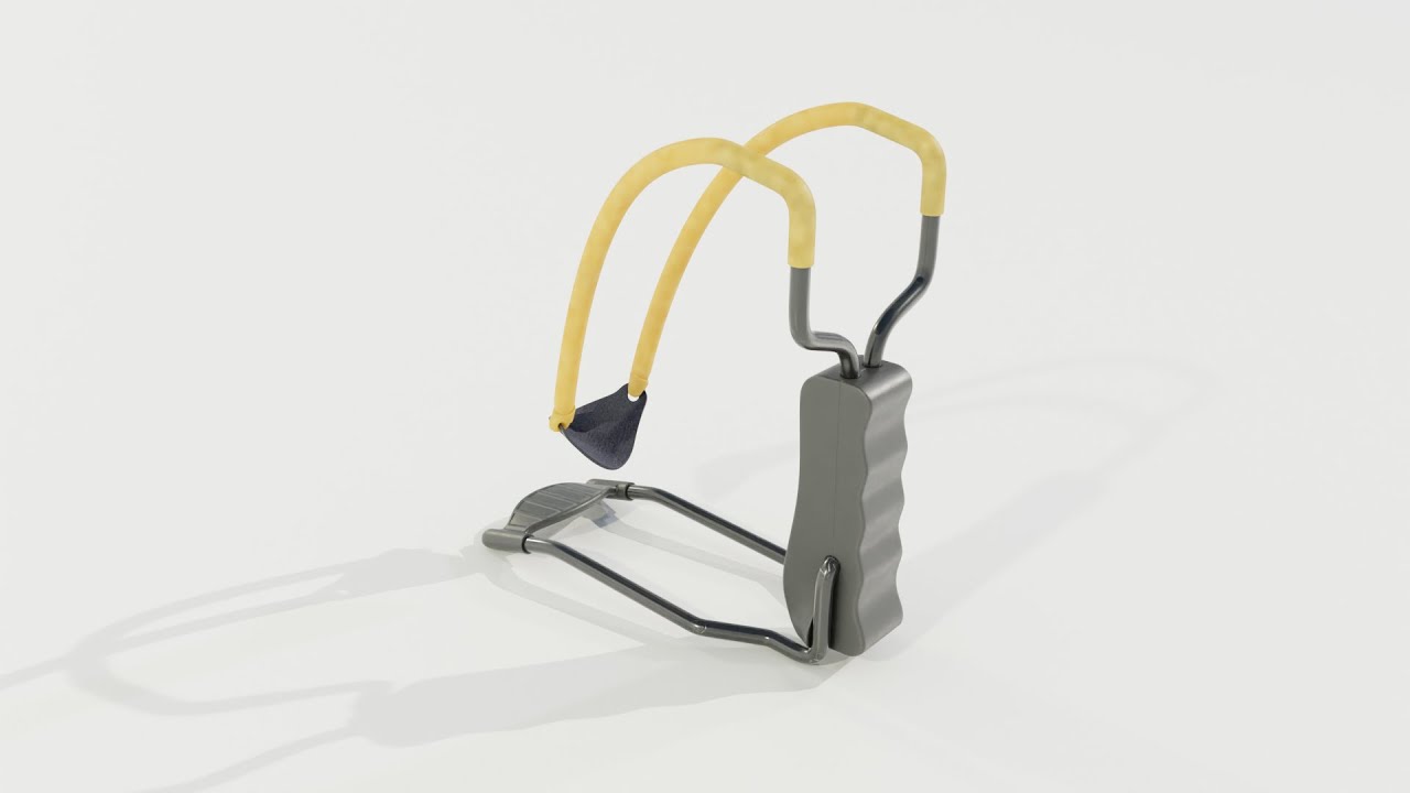 Рогатка 3D Модель