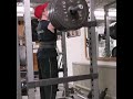 150kg front squat 6 reps 4 sets