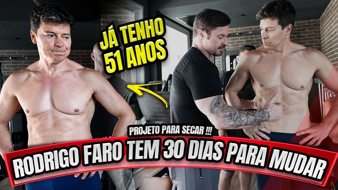 RODRIGO FARO PEDIU MINHA AJUDA PARA MUDAR !!! 51 ANOS NO SHAPE !