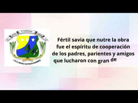Himno Institución Educativa Misael Pastrana Borrero - Tobia, Nimaima, Cundinamarca
