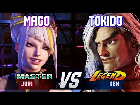 SF6 ▰ MAGO (Juri) vs TOKIDO (Ken) ▰ High Level Gameplay