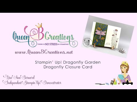 Stampin' Up! Dragonfly Garden Dragonfly Closure Card